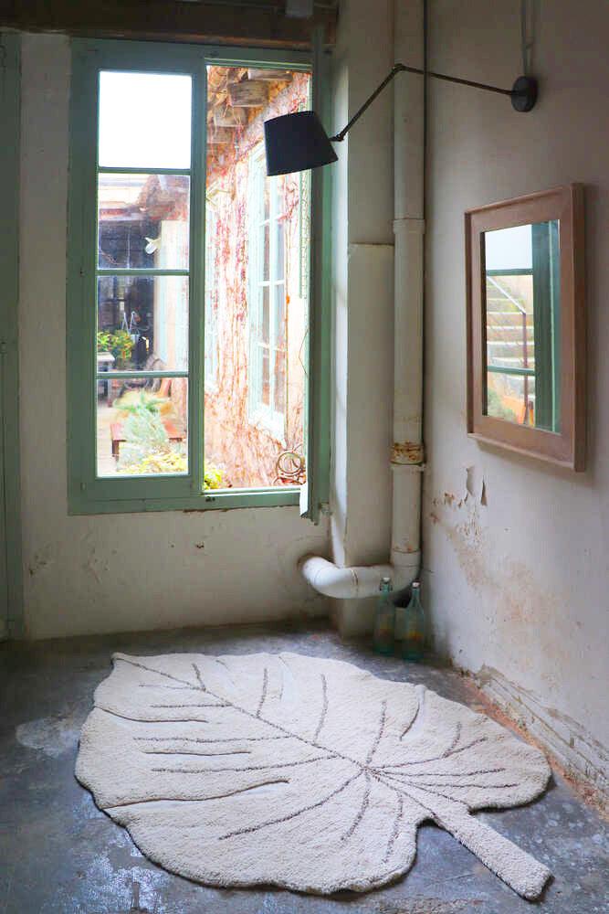 Washable Rug Monstera Natural Lorena Canals C Mon Nat 7