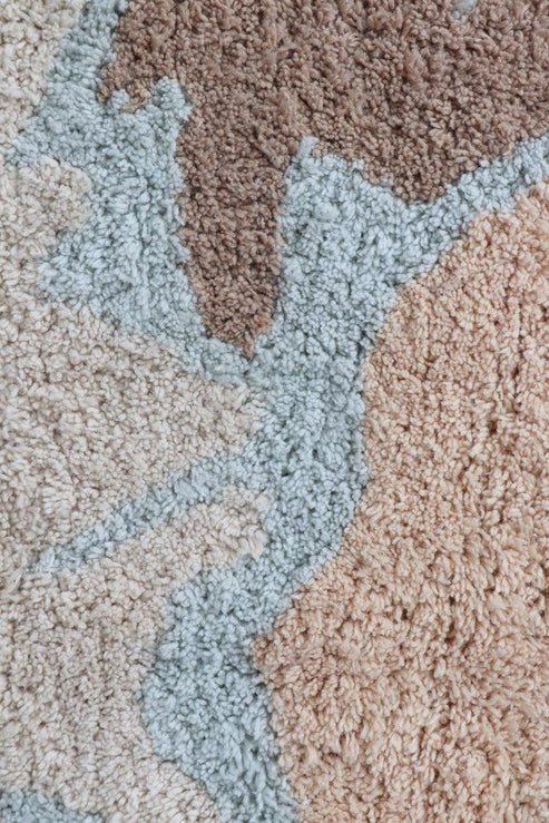 Vintage Map Washable Rug 3