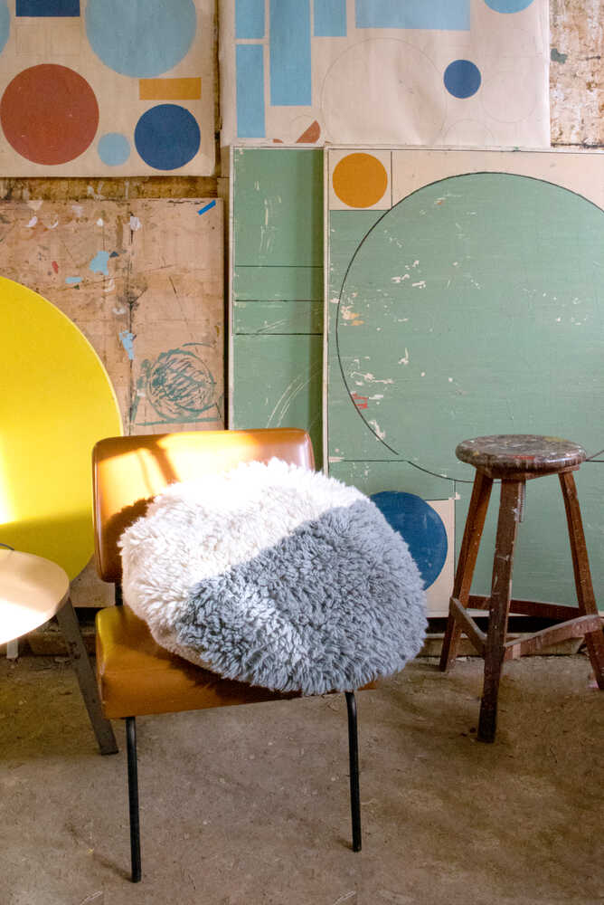 Woolable Floor Cushion Sun Rays Lorena Canals Wo P Sun 6