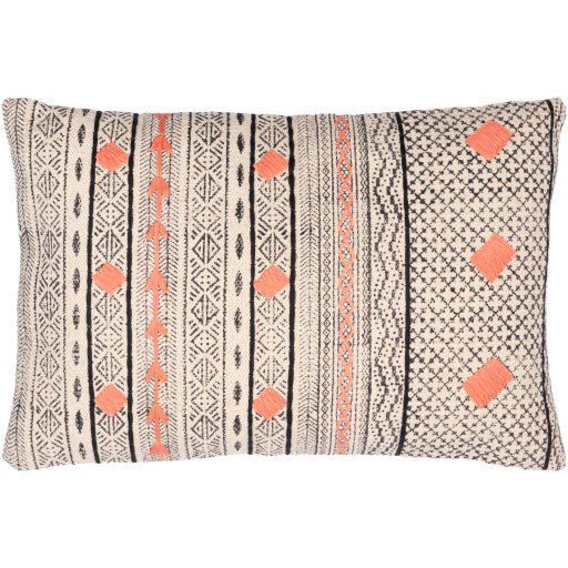 Zoya Hand Woven Lumbar Pillow