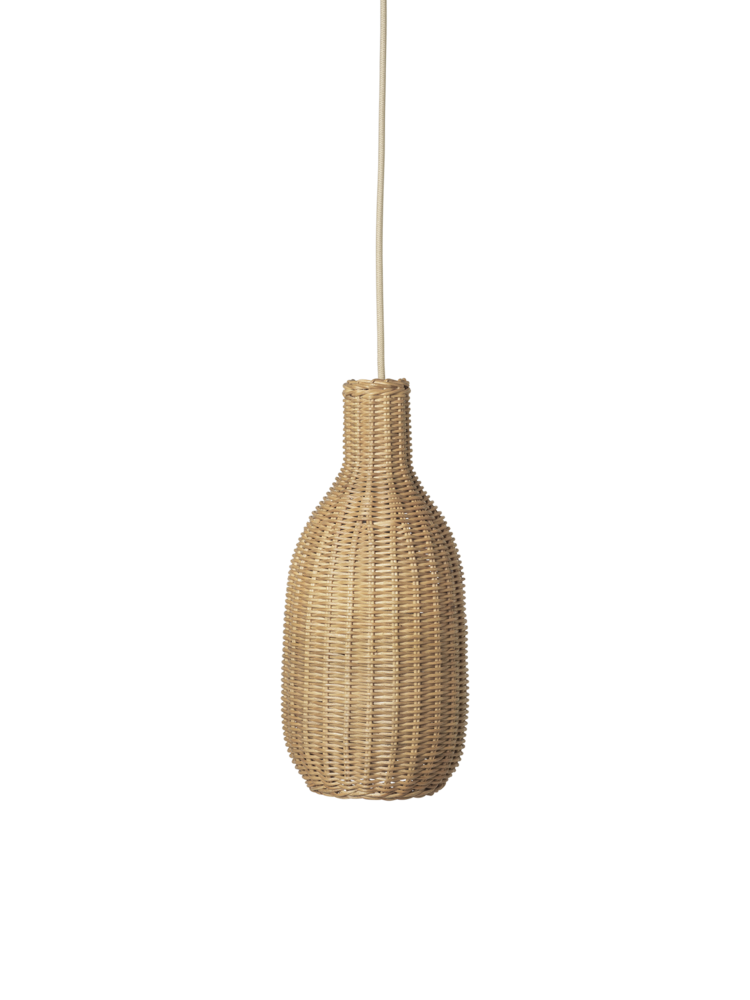 Braided Bottle Lamp Shade by Ferm Living