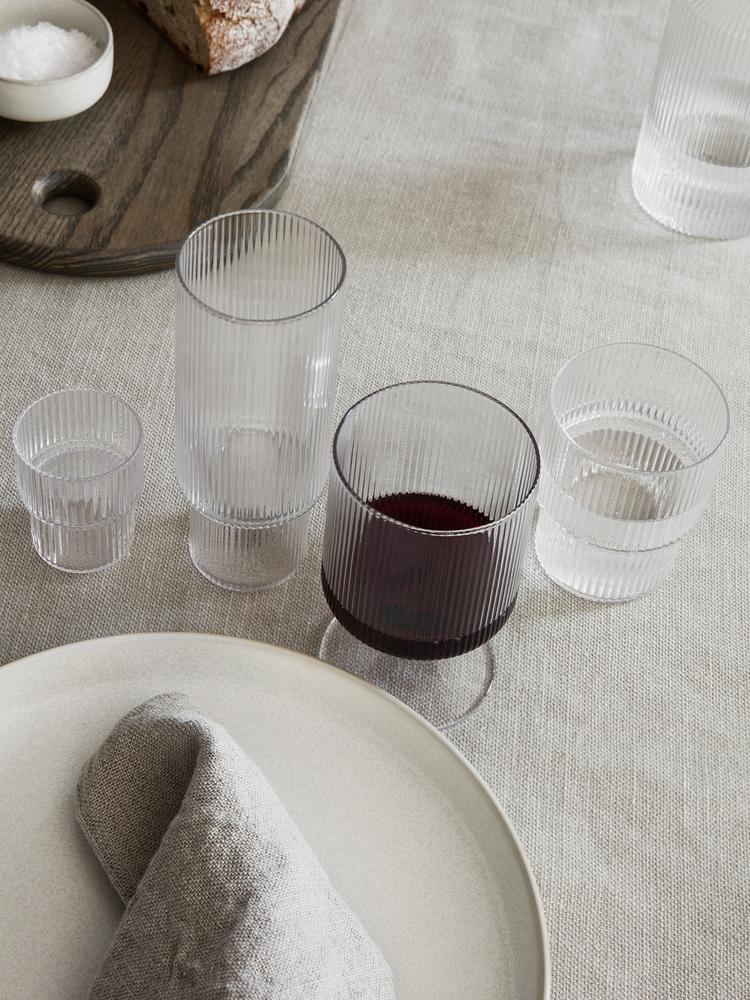 Ripple Wine Glasses (Set of 2) by Ferm Living