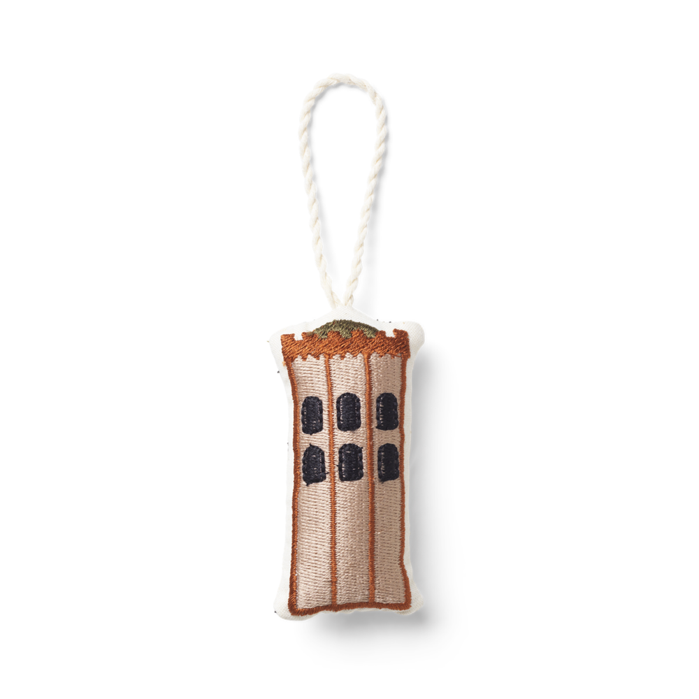 Copenhagen Embroidered Ornaments - The Round Tower by Ferm Living by Ferm Living