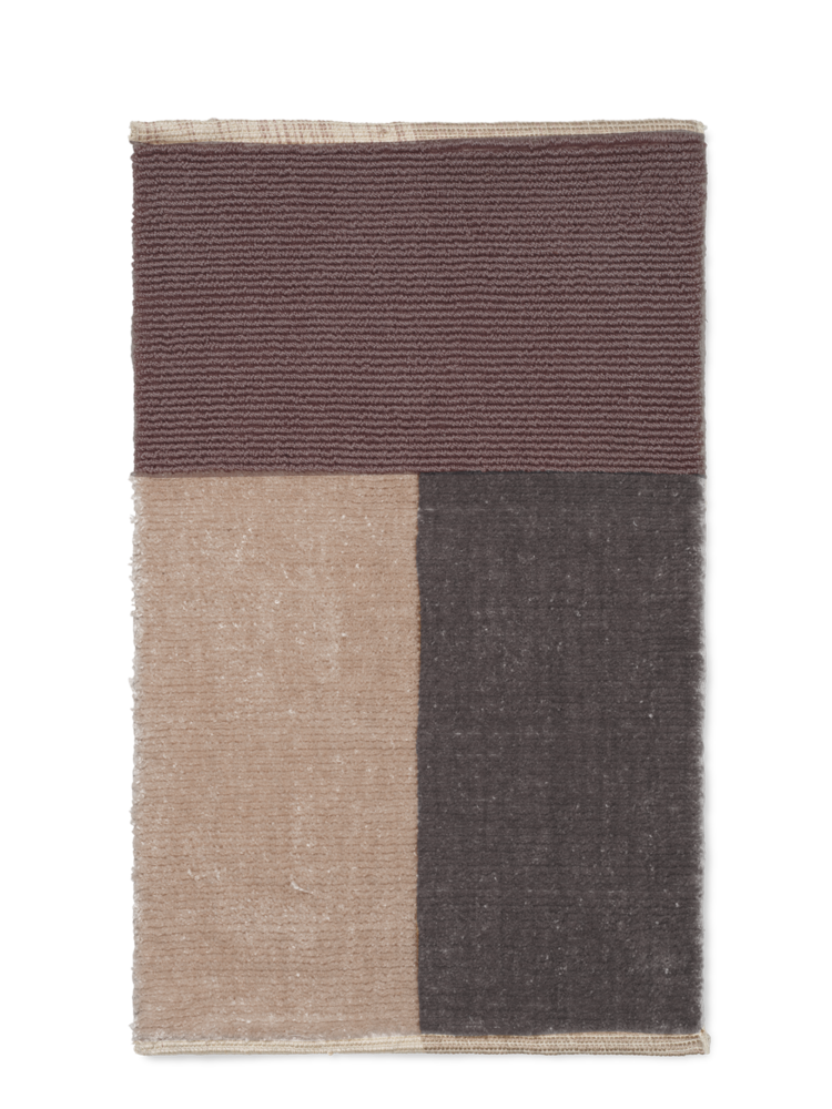 Pile Bathroom Mat in Brown by Ferm Living