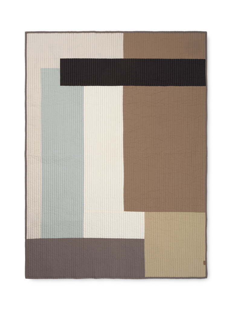 Shay Patchwork Quilt Blanket in Various Designs by Ferm Living