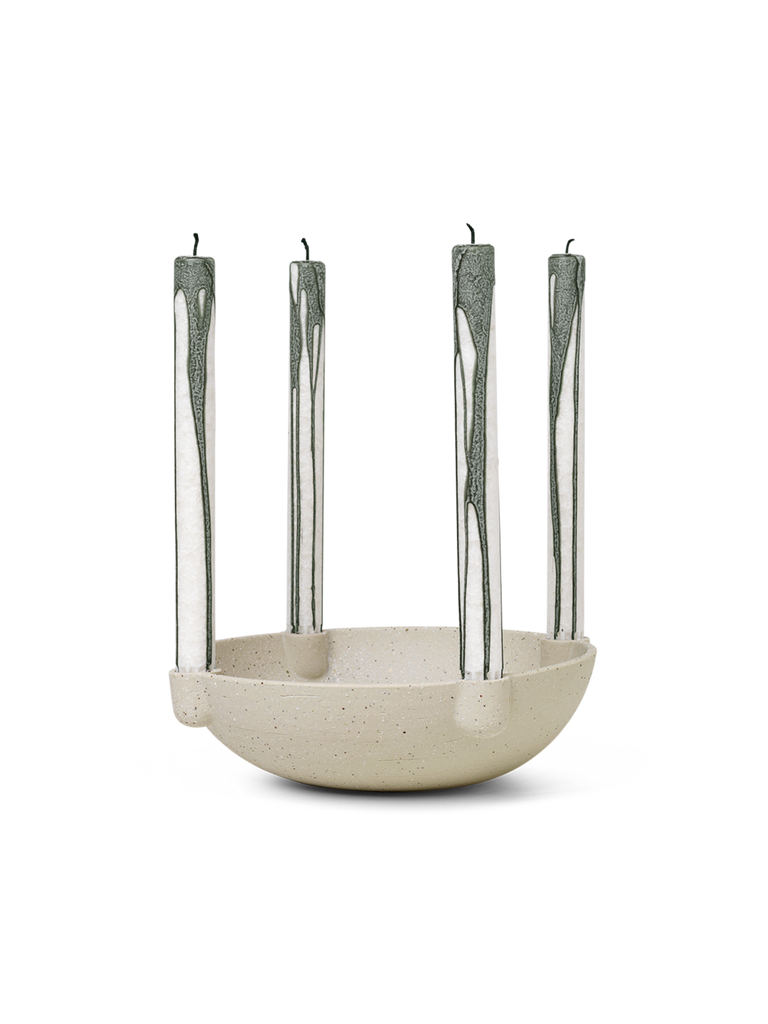 Bowl Candle Holder by Ferm Living by Ferm Living