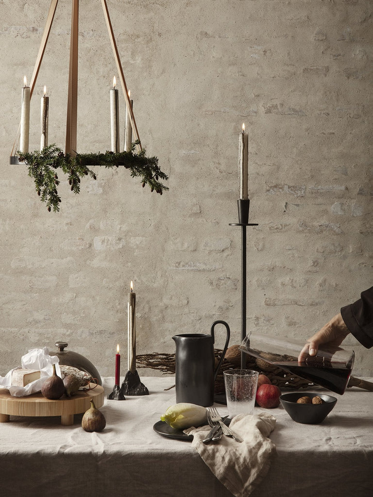 Hoy Casted Candle Holder by Ferm Living by Ferm Living