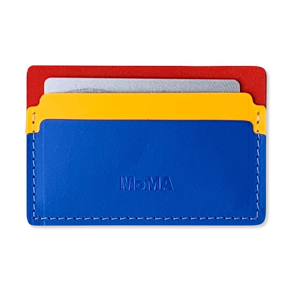 Primary Recycled Leather Cardholder by MoMA