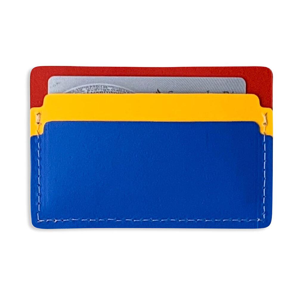 Primary Recycled Leather Cardholder by MoMA