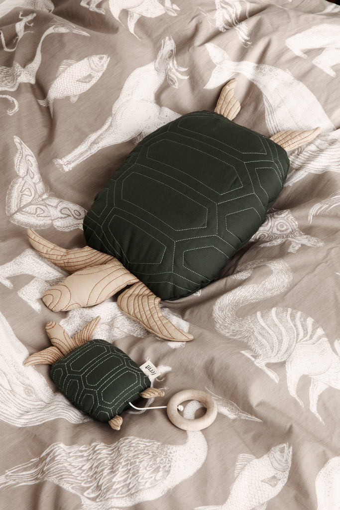 Turtle Quilted Cushion by Ferm Living