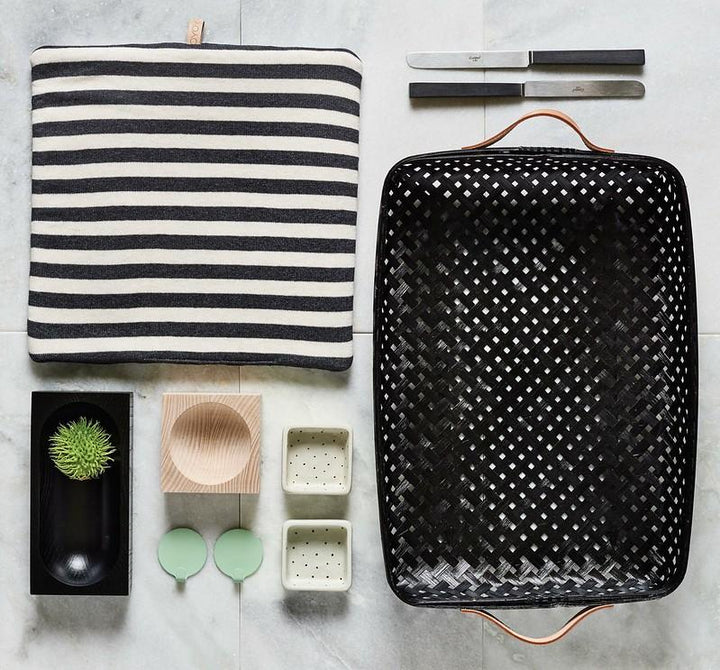 Large Sporta Basket in Black