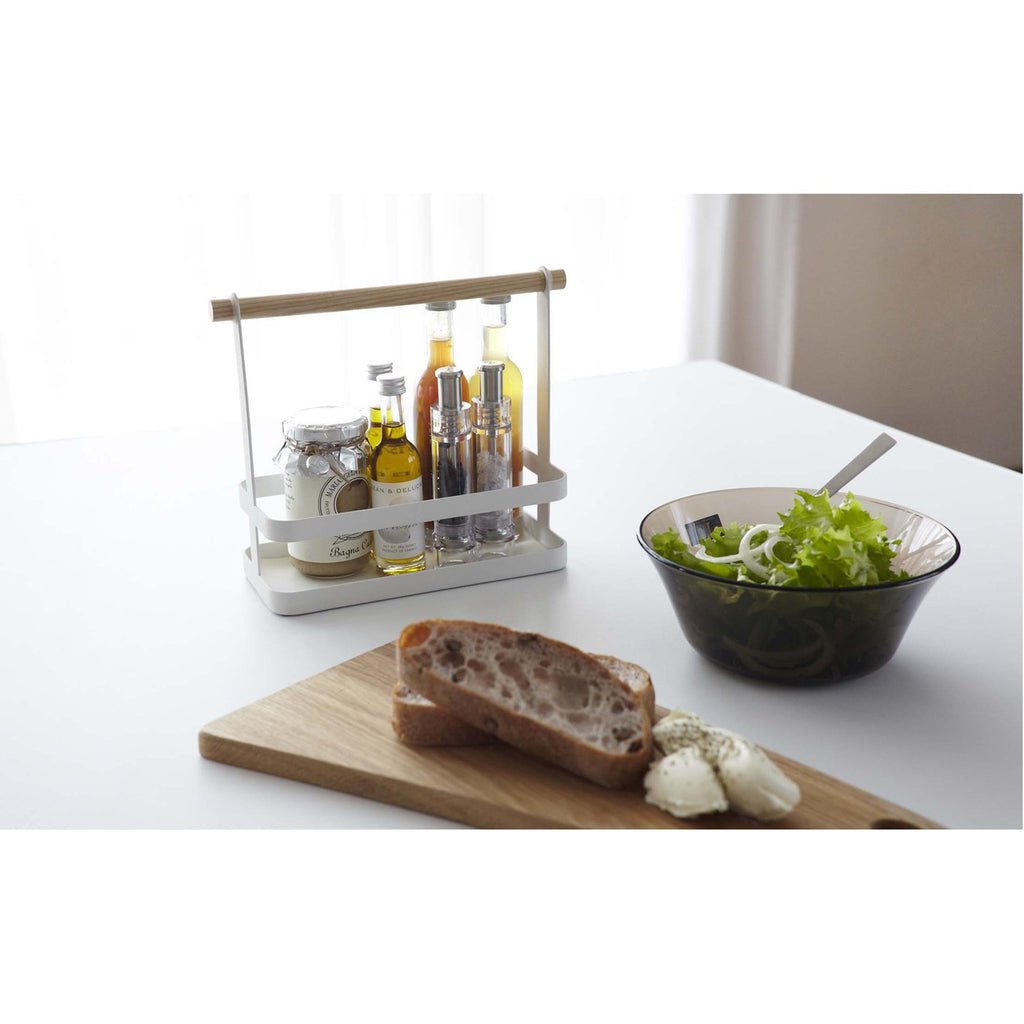 Tosca Tabletop Spice Rack - Wood Accent by Yamazaki