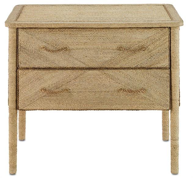 Kaipo Two Drawer Chest design by Currey & Company