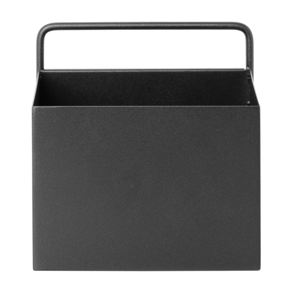Square Wall Box in Black by Ferm Living
