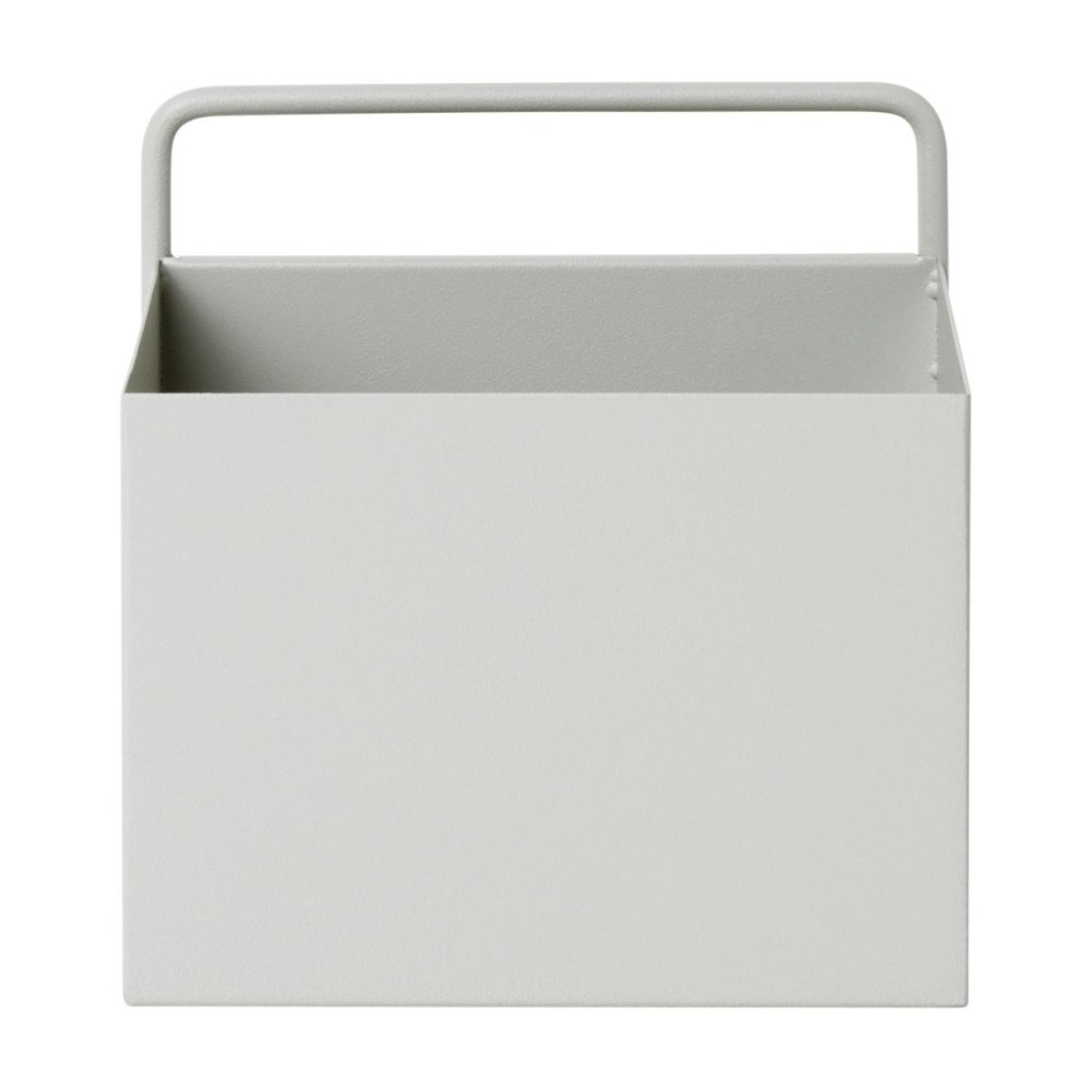 Square Wall Box in Light Grey by Ferm Living
