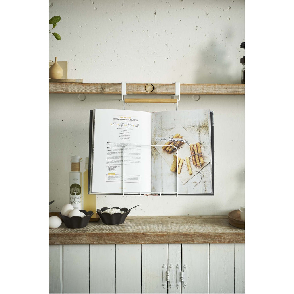 Tosca Under-Shelf Tablet and Cookbook Holder by Yamazaki