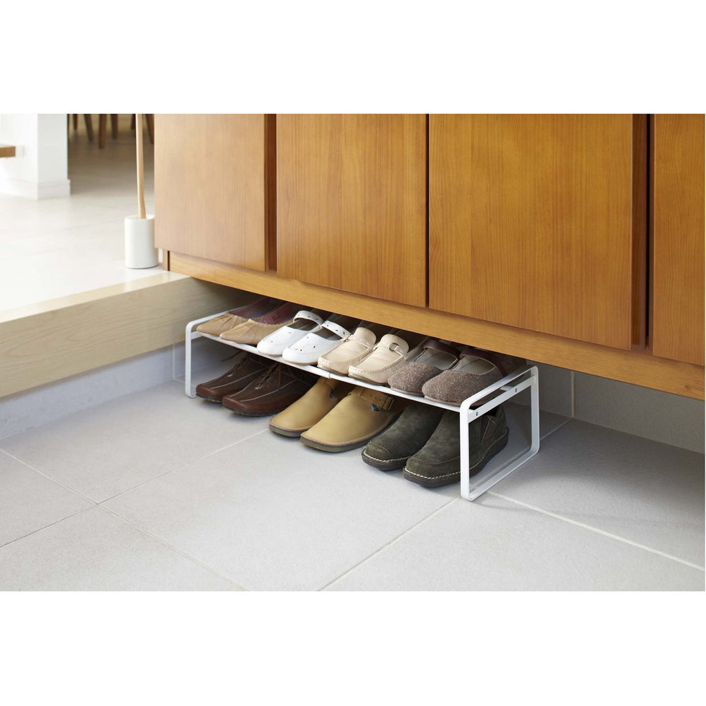 Frame Expandable and Stackable Shoe Rack - Steel by Yamazaki