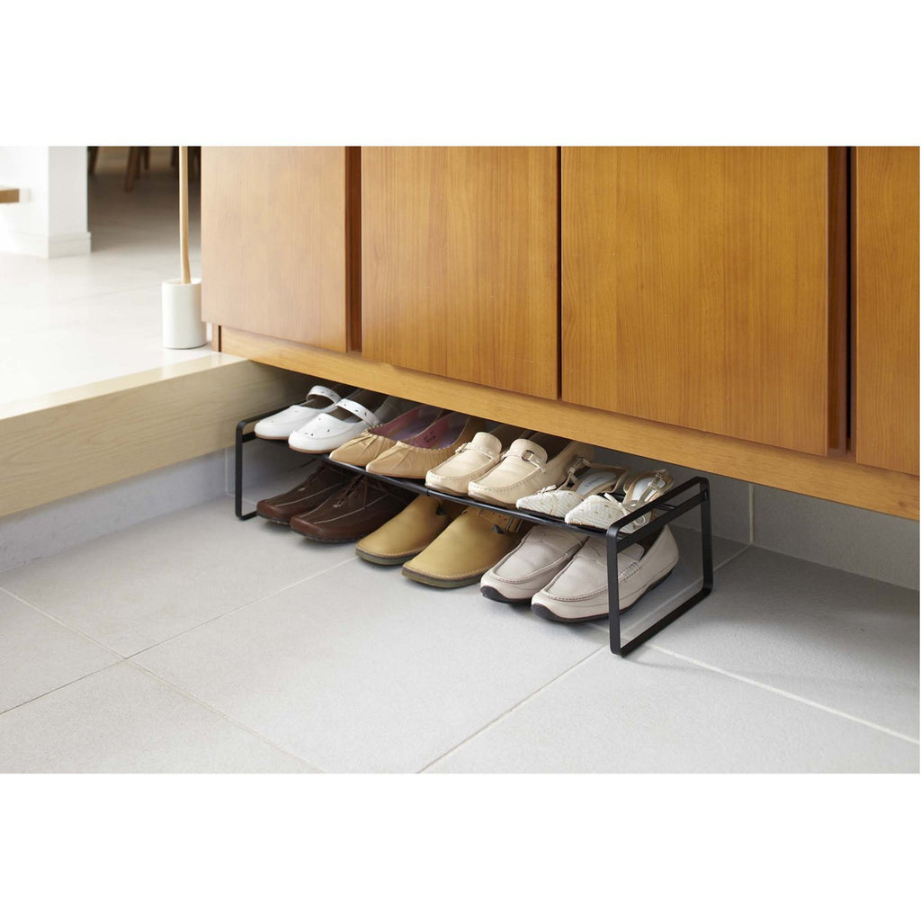 Frame Expandable and Stackable Shoe Rack - Steel by Yamazaki