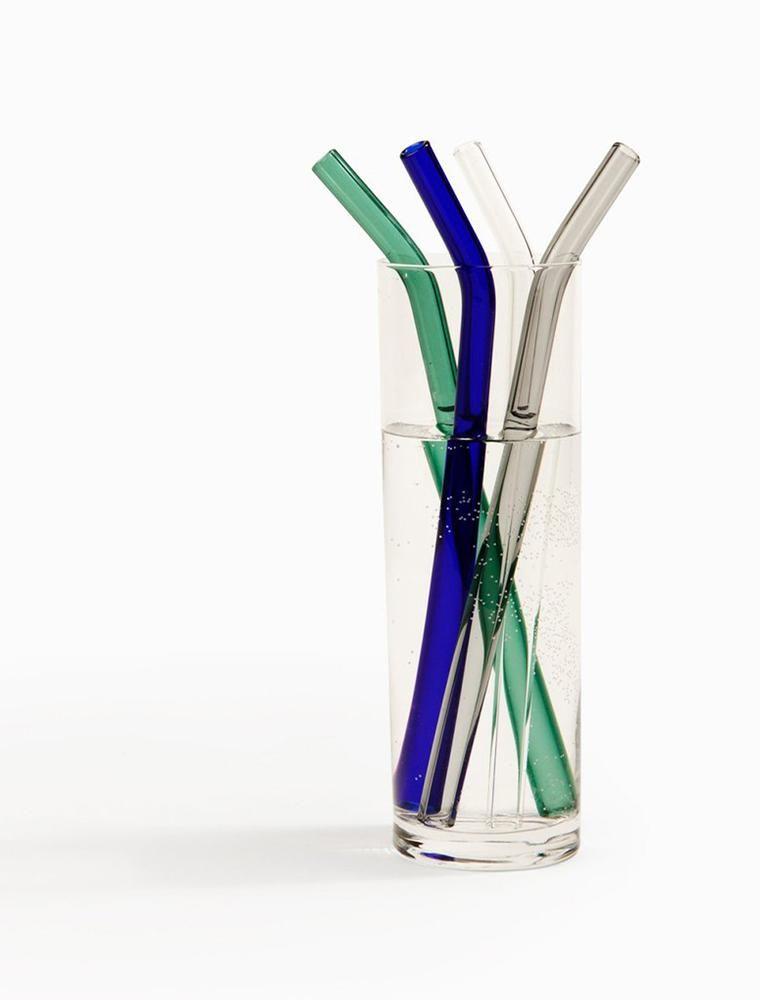 Glass Straws in Cool Set