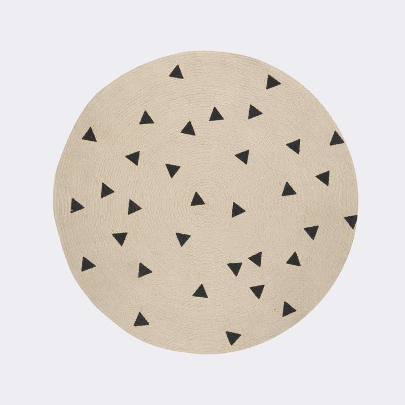 Round Carpet, Triangle by Ferm Living