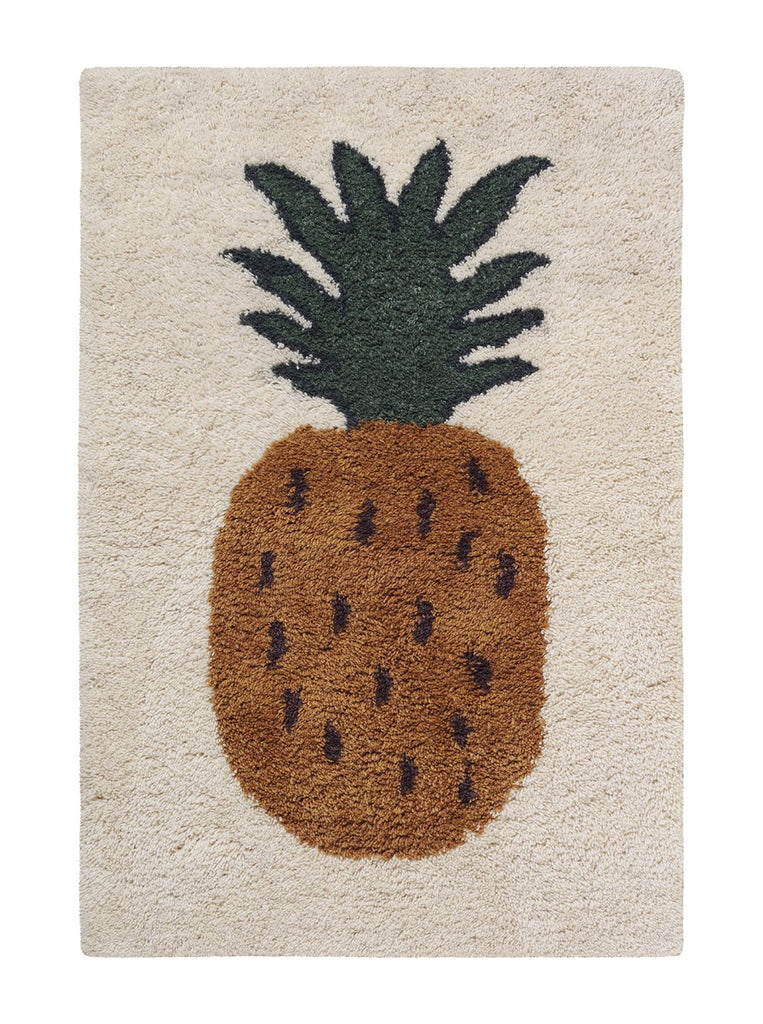 Fruiticana Tufted Pineapple Rug by Ferm Living
