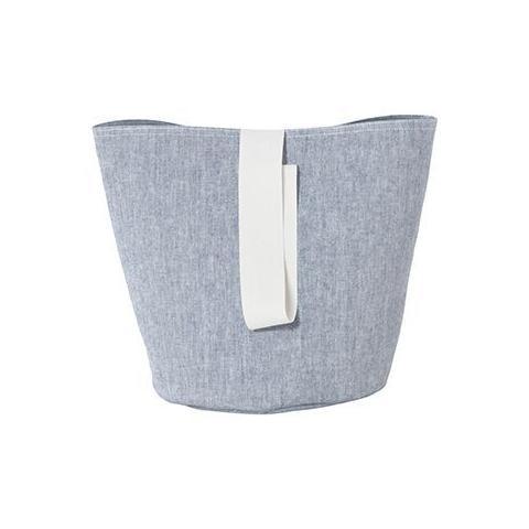 Small Chambray Basket in Blue by Ferm Living