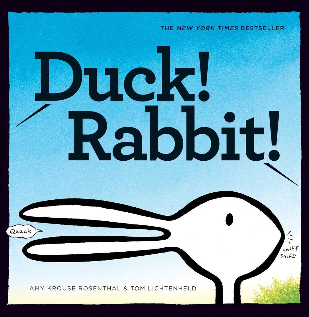 Duck! Rabbit! – Board book By Amy Krouse Rosenthal and Tom Lichtenheld
