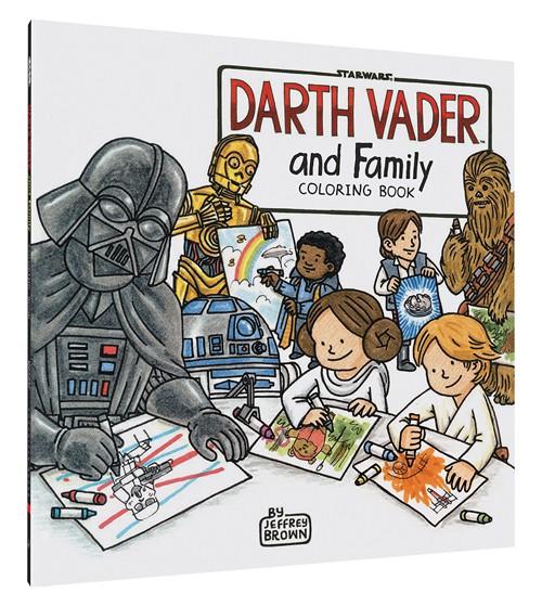 Darth Vader™ and Family Coloring Book By Jeffrey Brown