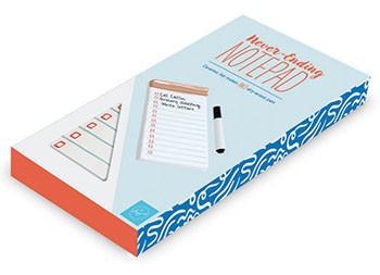 Never-Ending Notepad Ceramic List Maker and Dry-Erase Pen By Chronicle Books