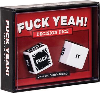 Fuck Yeah! Decision Dice  By Chronicle Books
