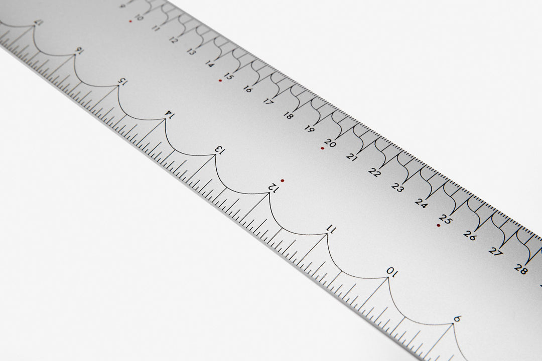 Aluminum Ruler design by Areaware