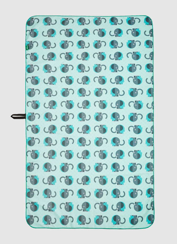 Elephants Microfiber Towel