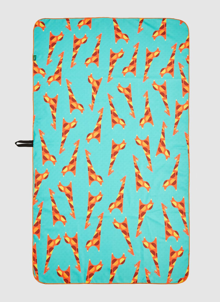Giraffes Mircofiber Towel