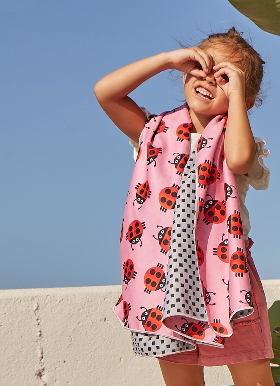 Ladybugs Mircofiber Towel