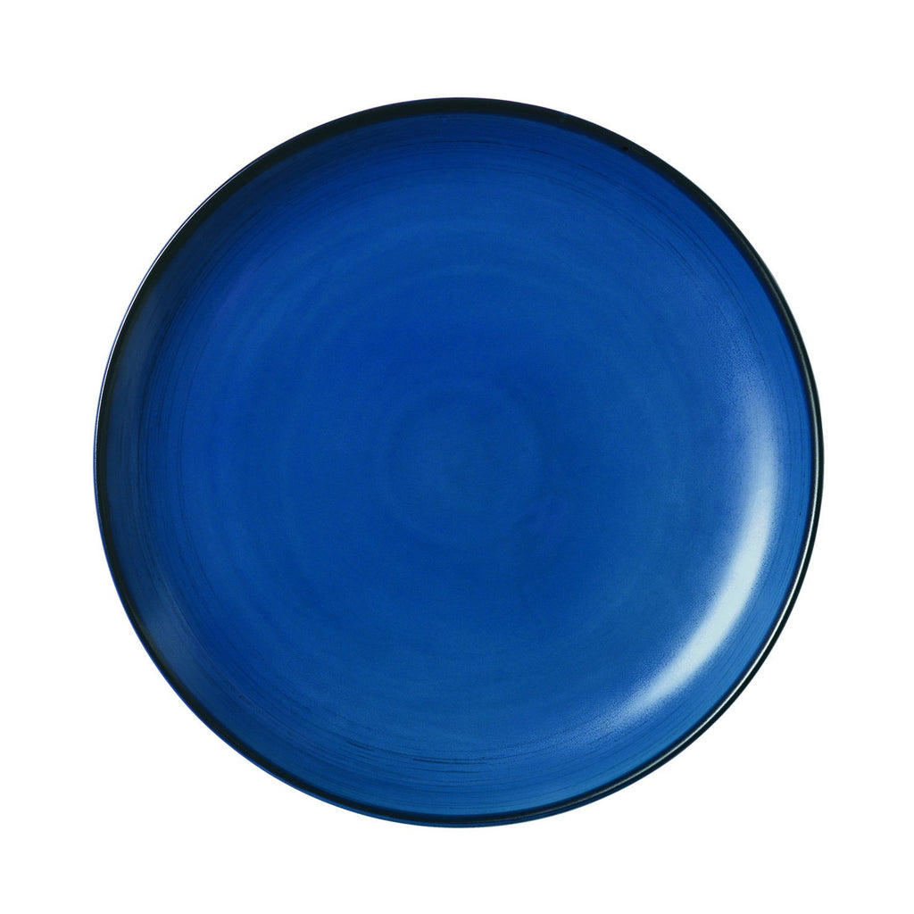 Brushed Glaze 16-Piece Set in Cobalt Blue by Ellen DeGeneres