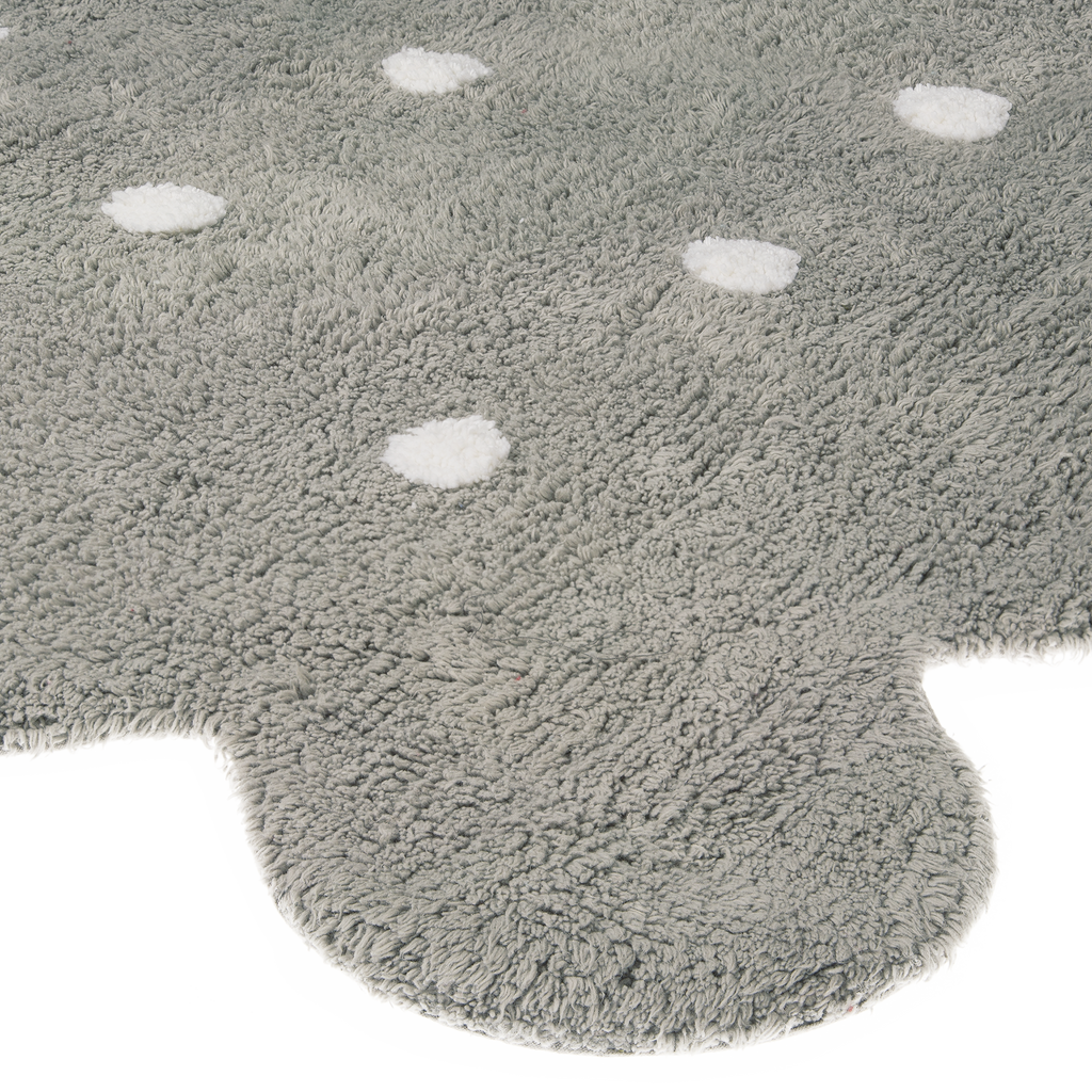 Biscuit Rug in Grey design by Lorena Canals