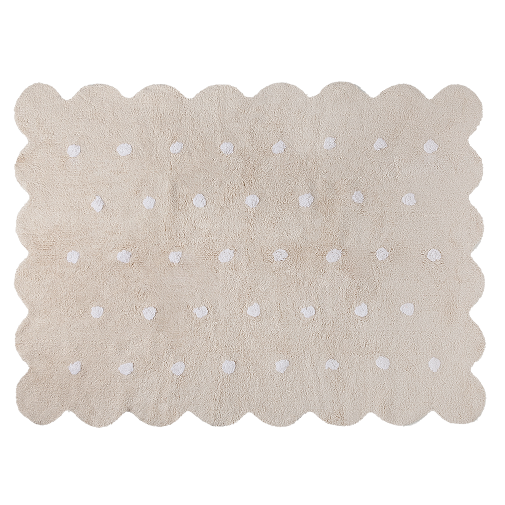 Biscuit Rug in Beige design by Lorena Canals