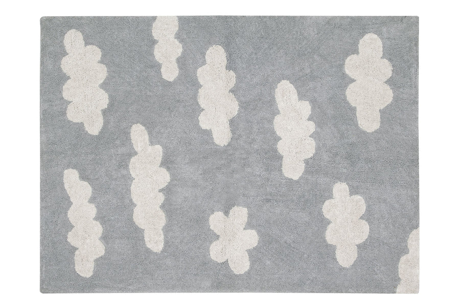 Clouds Rug in Grey design by Lorena Canals