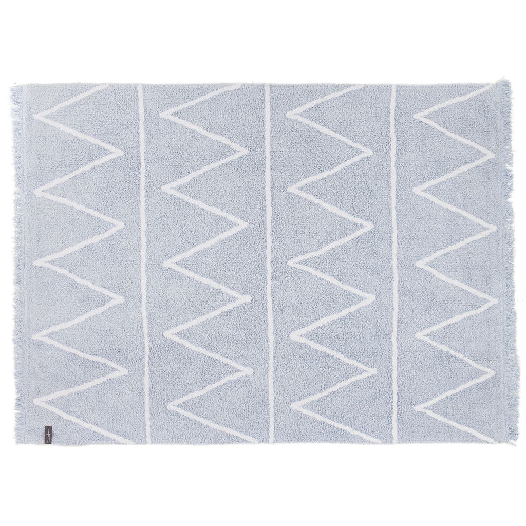 Hippy Rug in Soft Blue design by Lorena Canals