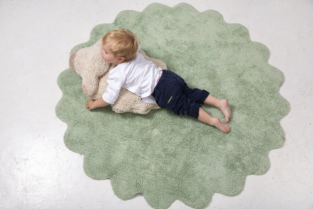 Puffy Sheep Washable Rug design by Lorena Canals