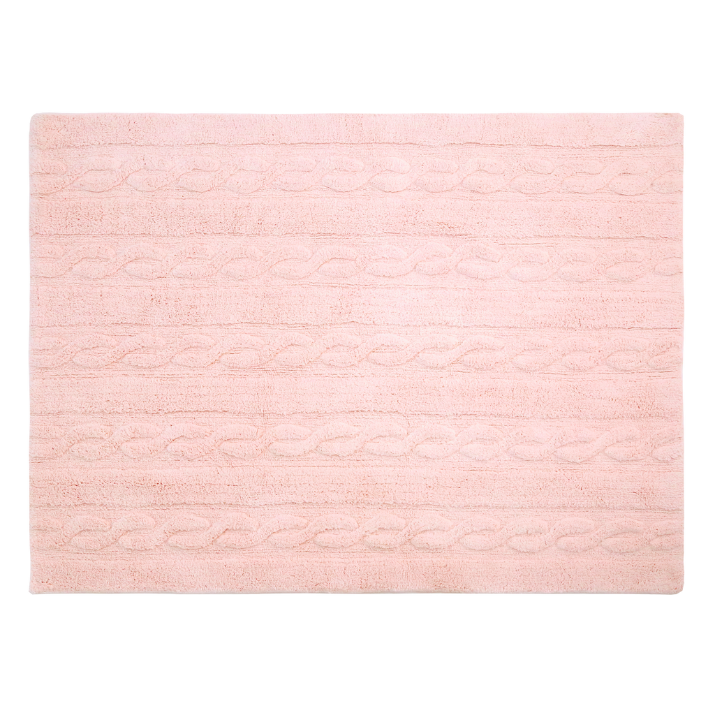 Braids Rug in Soft Pink design by Lorena Canals