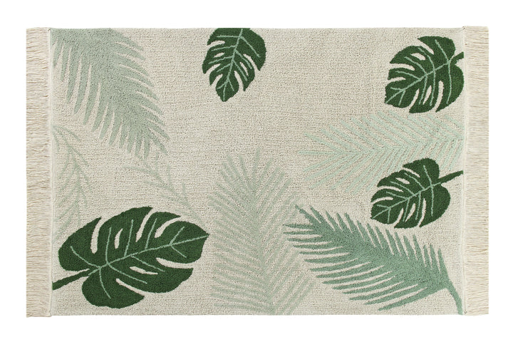 Tropical Green Rug design by Lorena Canals