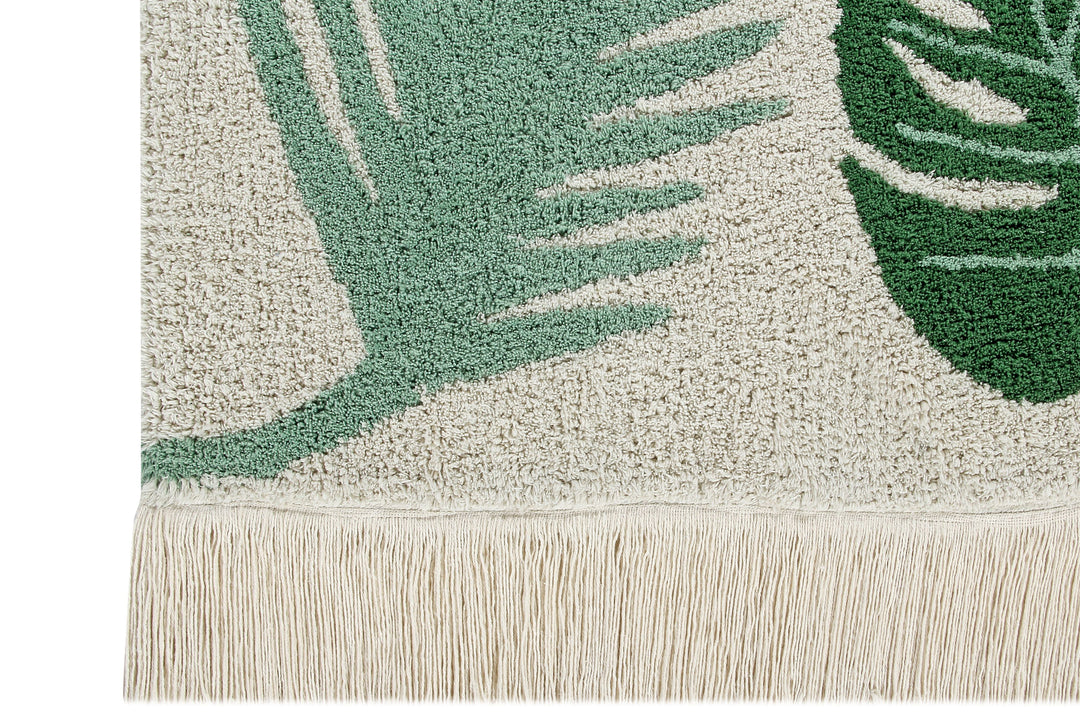 Tropical Green Rug design by Lorena Canals