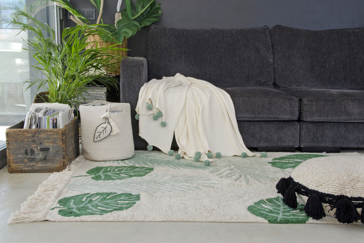 Tropical Green Rug design by Lorena Canals