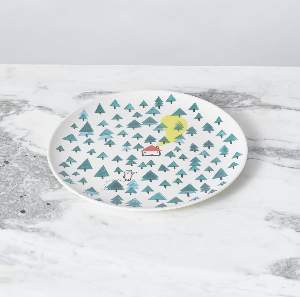 Illustrated Dish Set - Bear by Fable New York
