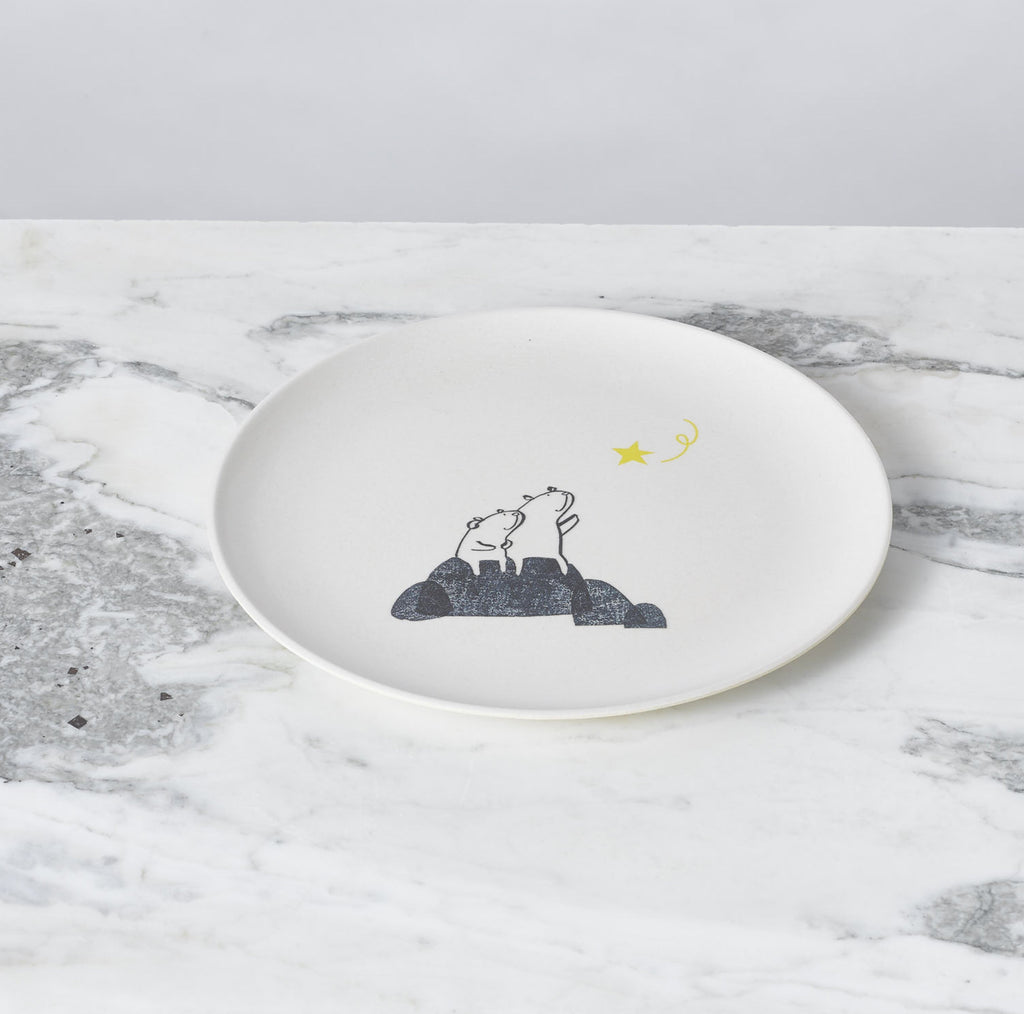 Illustrated Plate Set by Fable New York