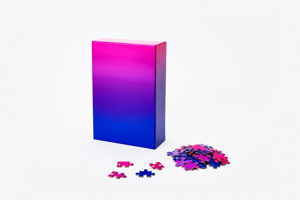 Gradient Puzzle in Pink & Blue design by Areaware