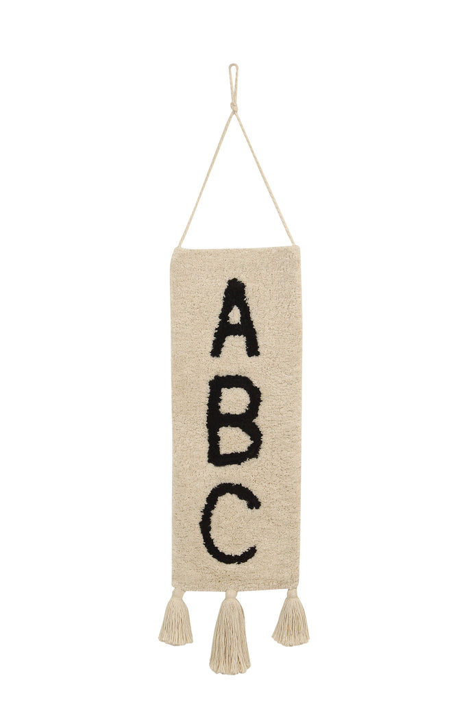 Wall Hanging ABC design by Lorena Canals