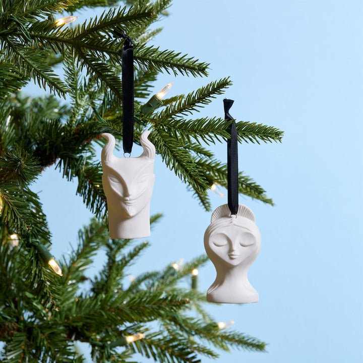 Naughty & Nice Ornament Set