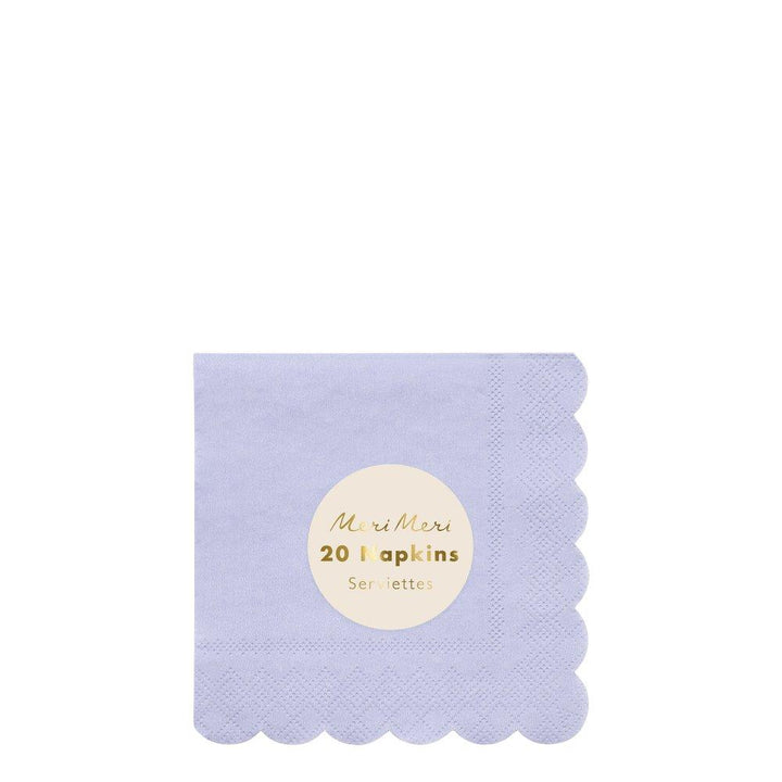Pale Blue Small Napkins
